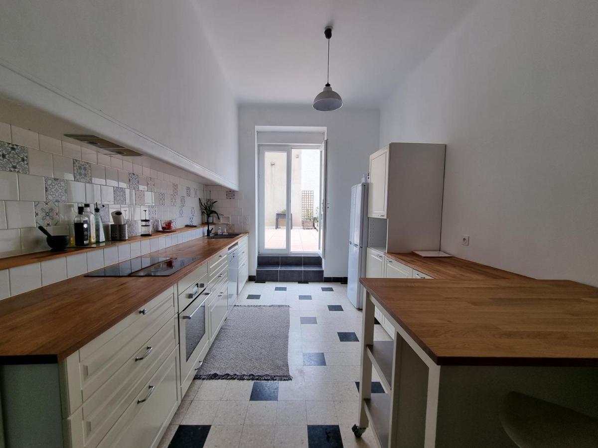 T4- Terrasse 50M², Garage, Centre-Ville Narbonne Exteriér fotografie