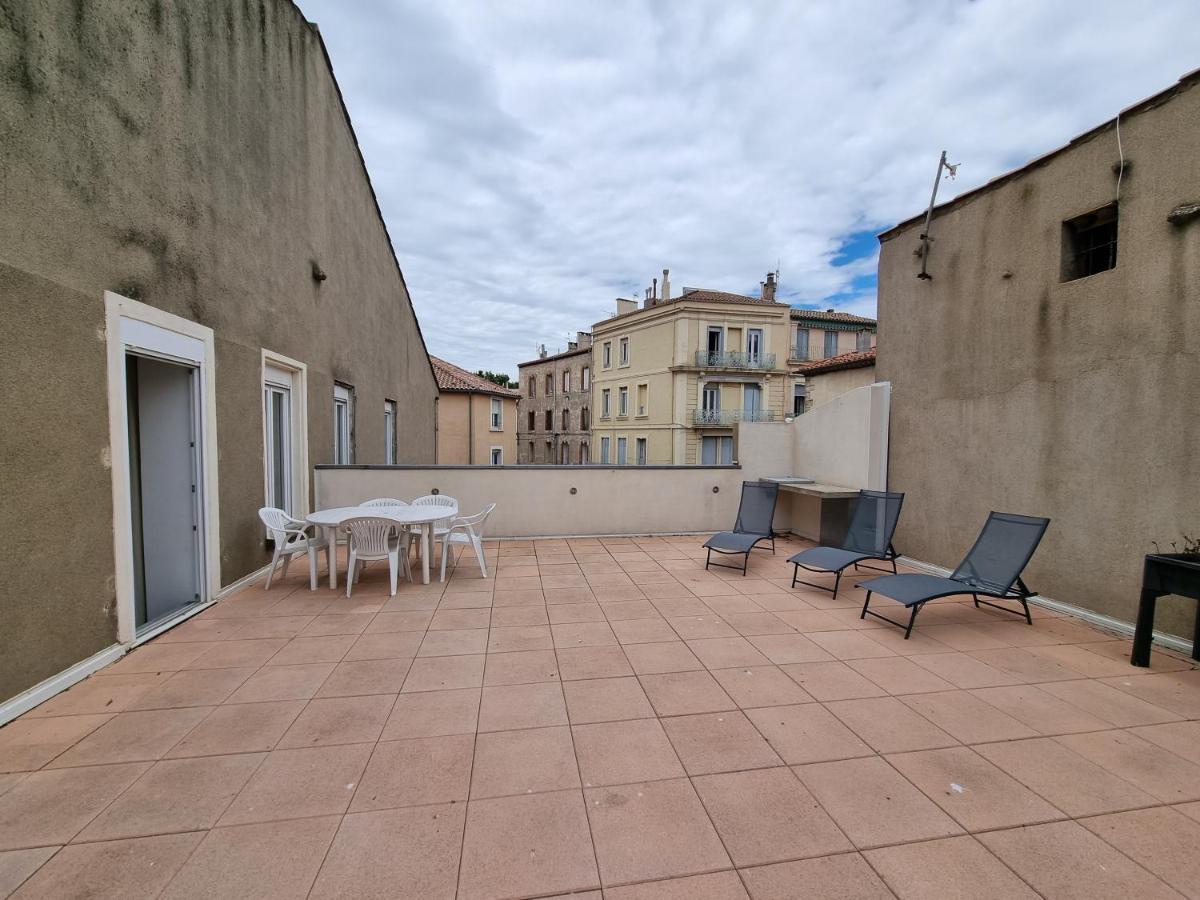 T4- Terrasse 50M², Garage, Centre-Ville Narbonne Exteriér fotografie